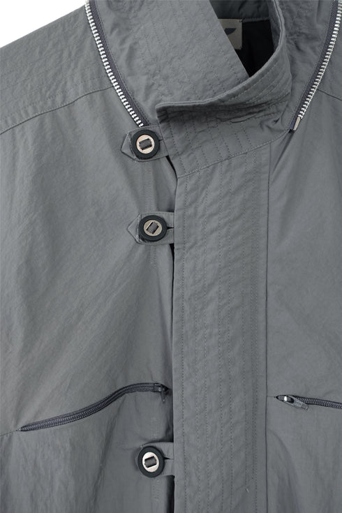 ECO GIL LONG COAT w/VEST -GRAY(BAMBOO CHARCOAL)- *Last1